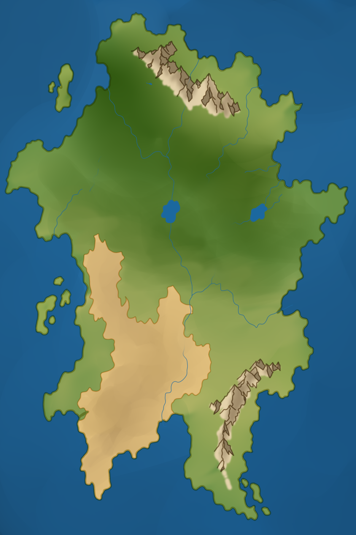 Map of Modern